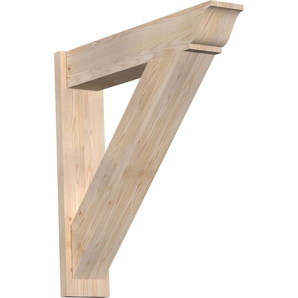 Ekena Millwork Traditional Traditional Smooth Outlooker, Douglas Fir, 7 1/2"W x 36"D x 36"H OUT08X36X36TRA01SDF - main